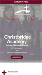 Mobile Screenshot of christbridge.net